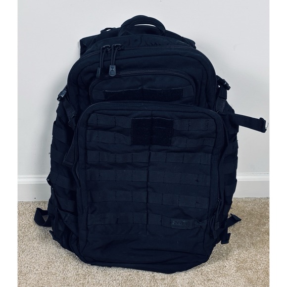 5.11 Tactical Other - 5.11 Tactical Rush 72 2.0 Black Nylon 55L MOLLE Backpack 72hr Pack